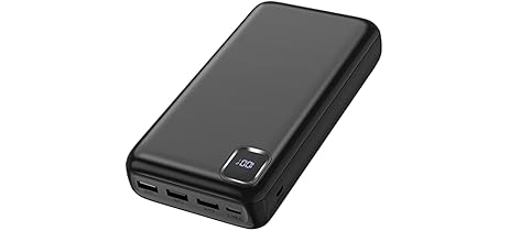 Power Bank 50000mAh Large Capacity USB C Battery Pack | PD 30W Fast Charging, 4 Outputs and 2 Inputs, LED Display, Portable Charger for iPhone, Tablets, Travel, Work and More