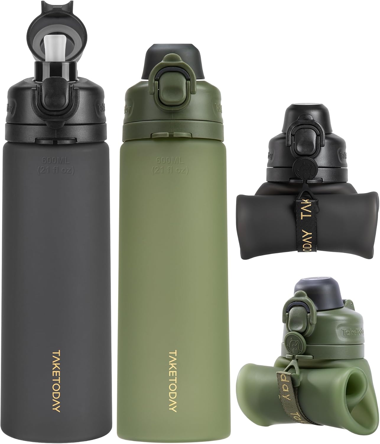 Collapsable water bottle