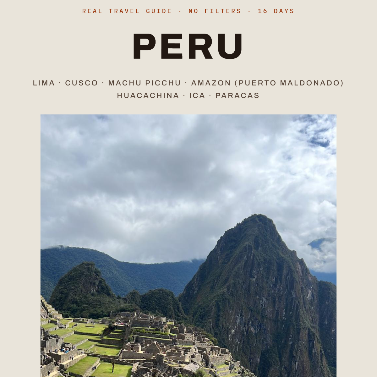 Peru guide 2026