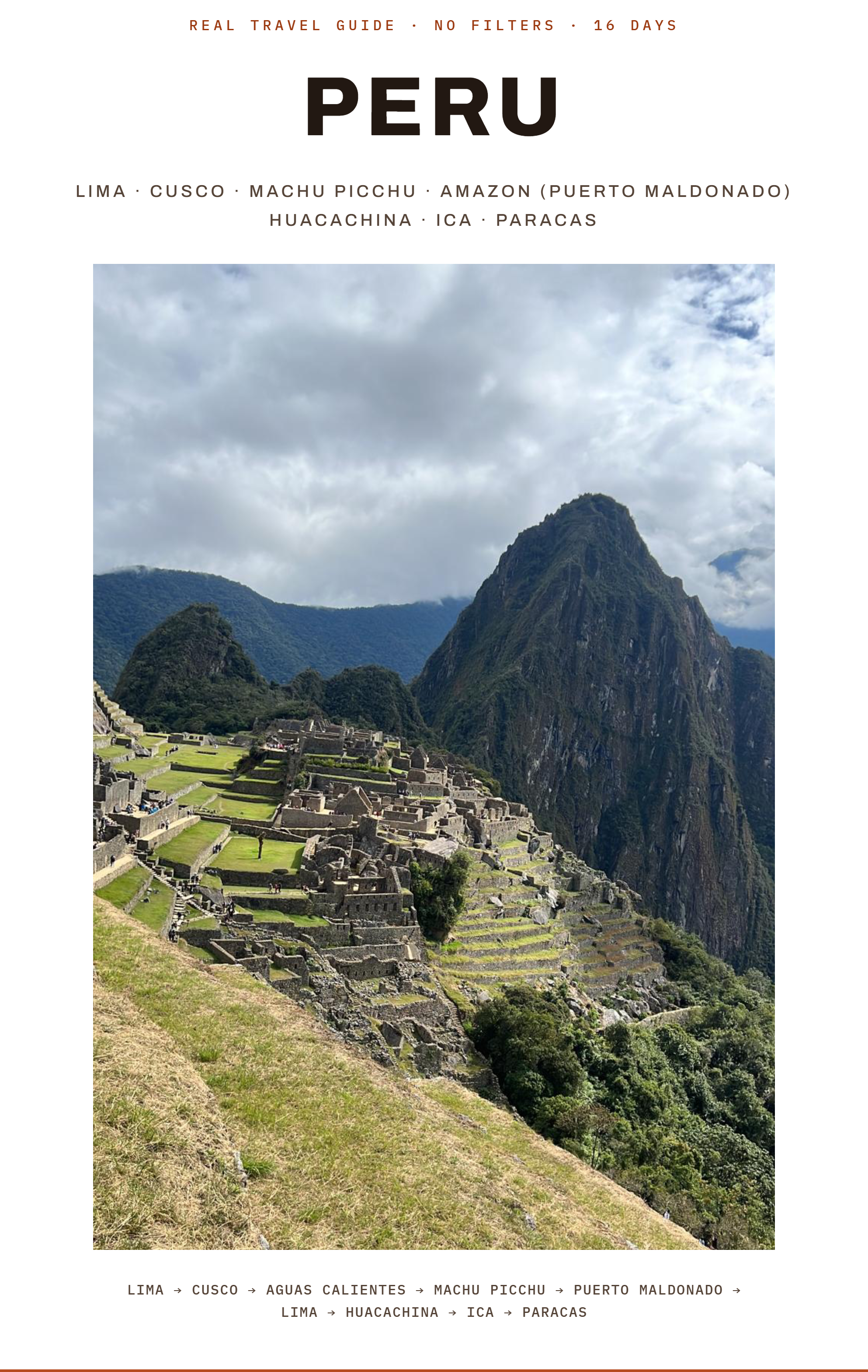 Peru guide 2026