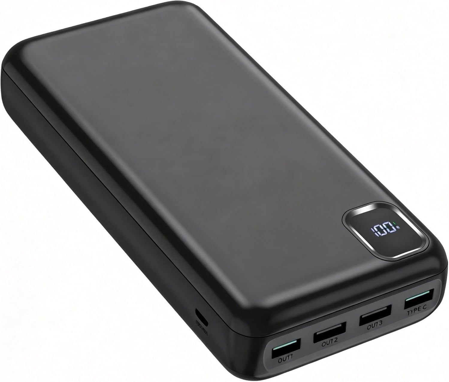 Power Bank 50000mAh Large Capacity USB C Battery Pack | PD 30W Fast Charging, 4 Outputs and 2 Inputs, LED Display, Portable Charger for iPhone, Tablets, Travel, Work and More